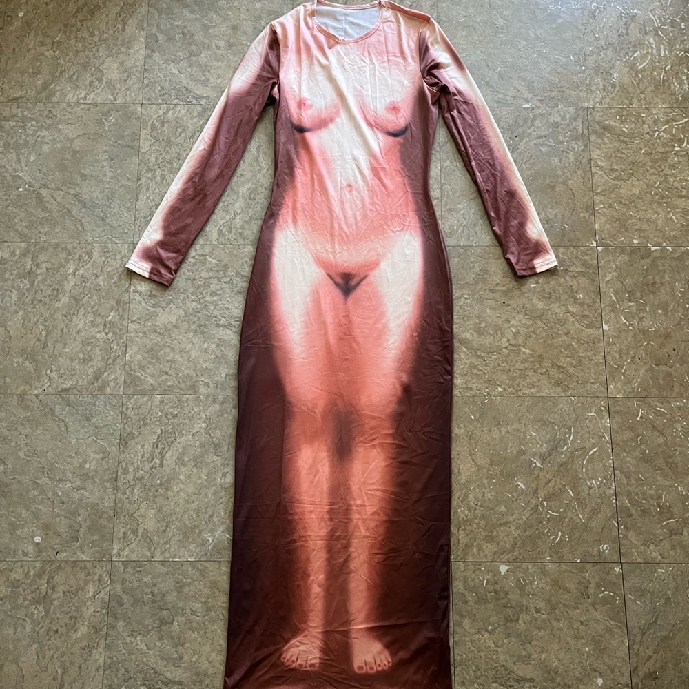 Body-Con not Gaultier Nude dress